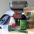 Bokashi Set, bestehend aus Bokashi Eimer 19 L, Bokashi getrocknet Sack � 600g, EM Aktiv 1 L Flasche, Foxy Plus Birchmeier Spr�hflasche