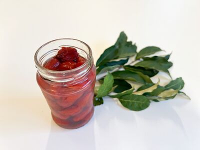 Fruits de goumi Pointilla au sirop