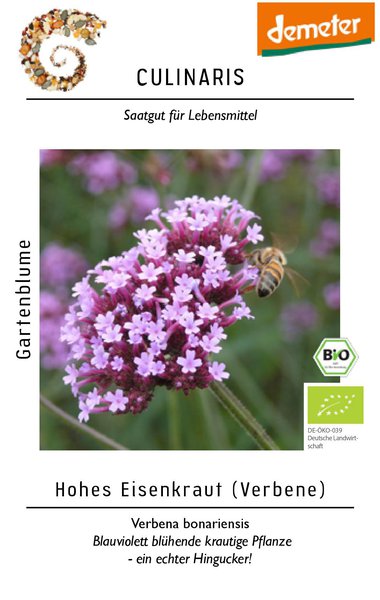 Hohes Eisenkraut BIO Patagonisches