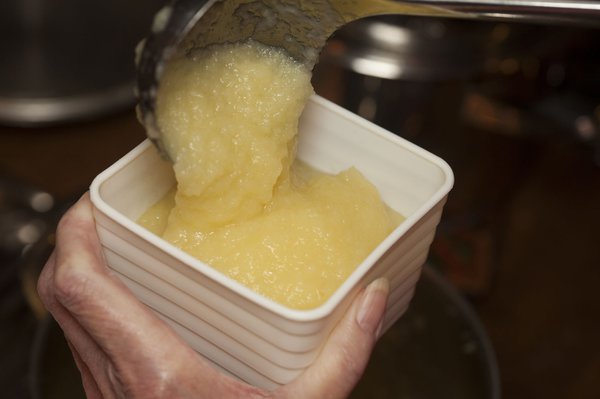Congeler la compote de pommes